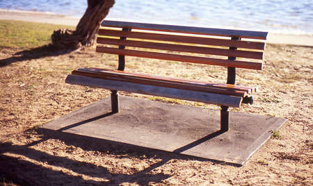 chair in sunset 