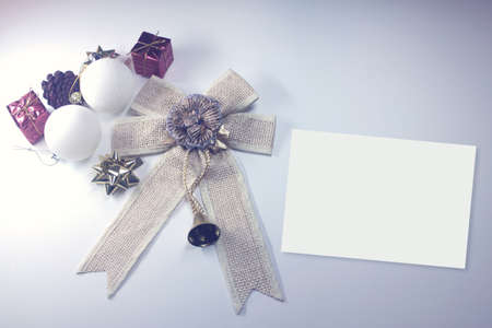 New Year Decorative Concept Mock-upの写真素材