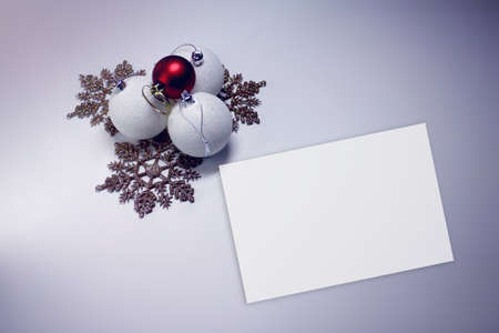 New Year Decorative Concept Mock-upの写真素材