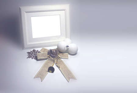New Year Decorative Concept Mock-upの写真素材