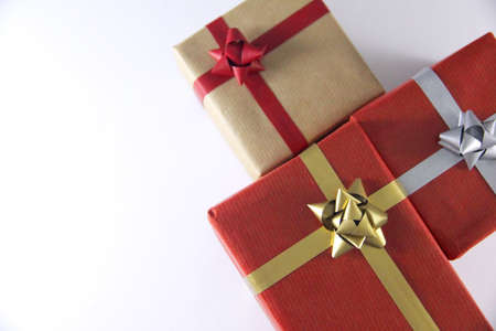 Gift Boxes and Ribbonsの写真素材