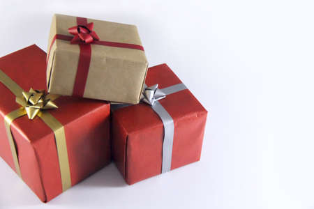 Gift Boxes and Ribbonsの写真素材