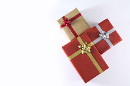 Gift Boxes and Ribbonsの写真素材
