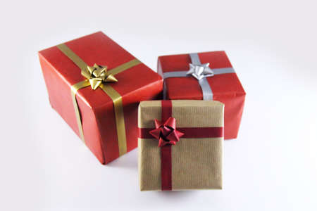 Gift Boxes and Ribbonsの写真素材