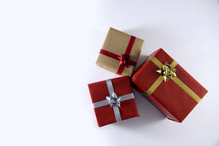 Gift Boxes and Ribbonsの写真素材