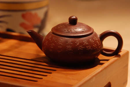 Chinese tea setの写真素材