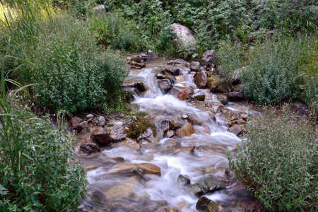 A mountain riverの写真素材