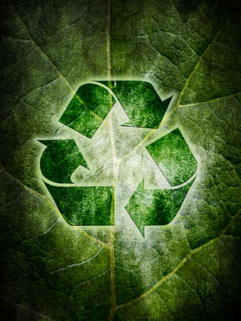 abstract background for conception of ecological recyclingの写真素材
