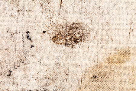 Old dirty textile book cover texture. Can be used as a backgroundの写真素材