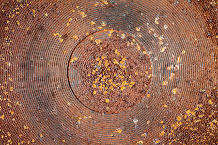 Abstract aged rusty metal textureの写真素材