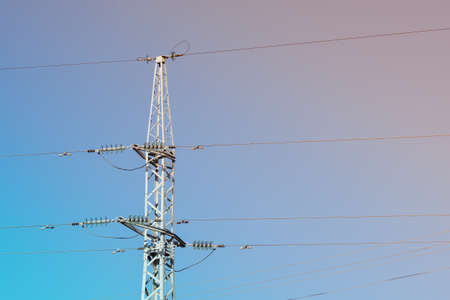 High voltage post or High voltage tower
