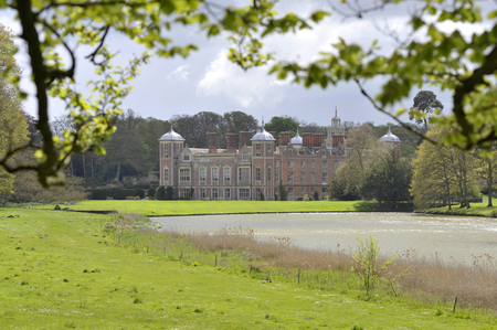 Blickling Hall a Jacobean house at Blickling near Aylsham in Norfolk, UK.のeditorial素材