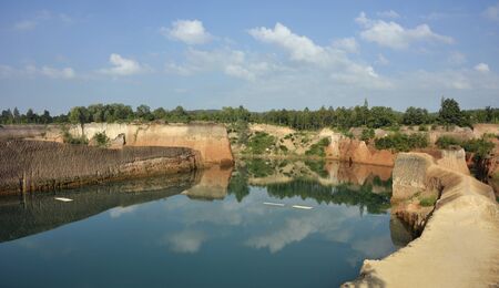 The Grand Canyon tourist geological attraction and swimming pools, situated in Nam Phrae, Chiang...