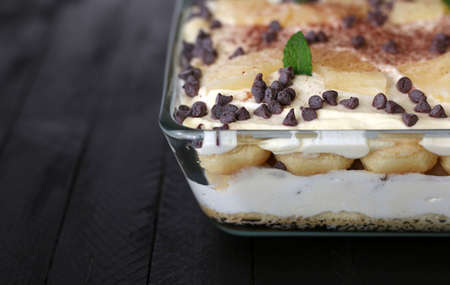 Tiramisu with pineapple