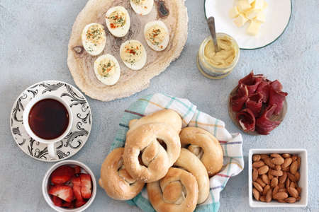 Pretzels and breakfast