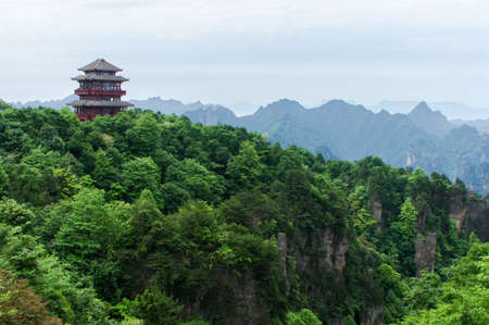 Observation Tower in Zhangjiajie National Forest Park, China