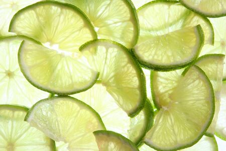 Sliced limes