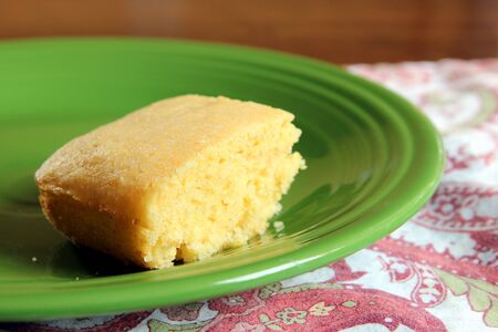 Piece of corn bread