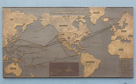 Mobile, Alabama, November 2011 - USS Alabama WWII historyのeditorial素材