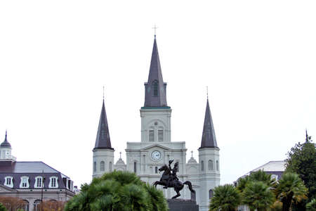 November 2011:  French Quarter New Orleans Saint Louis Cathedralのeditorial素材