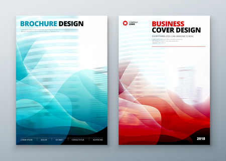 Brochure cover set.のイラスト素材