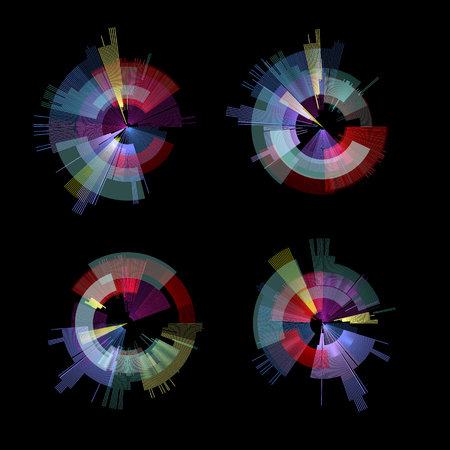 Glitch elements set. Digital pixel noise color abstract design. Video game glitch. Glitches collection. Grunge background.のイラスト素材