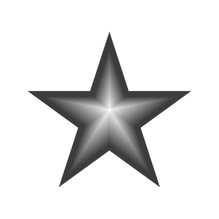 Clasic star Iconの写真素材