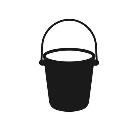 Bucket icon vectorのイラスト素材