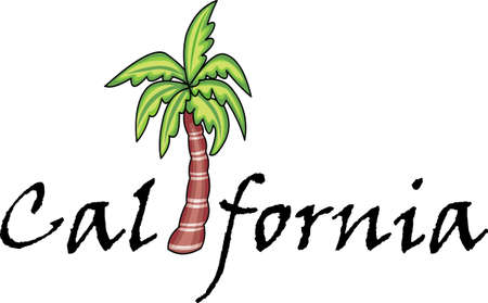 Relaxing under the palm tree is a wonderful way to spend a vacation.  A perfect image from Great Notions for your next cruise.のイラスト素材