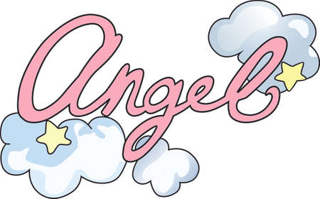 Every time a bell rings and angel gets their wings.のイラスト素材