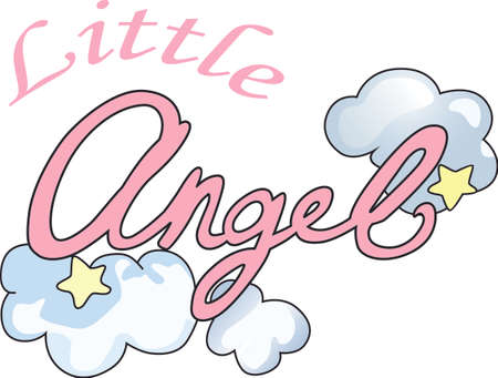 Every time a bell rings and angel gets their wings. のイラスト素材