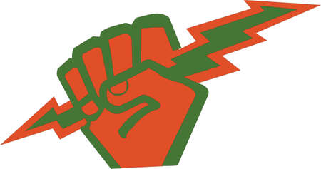 Its the perfect advertisement for your electrical business.  のイラスト素材