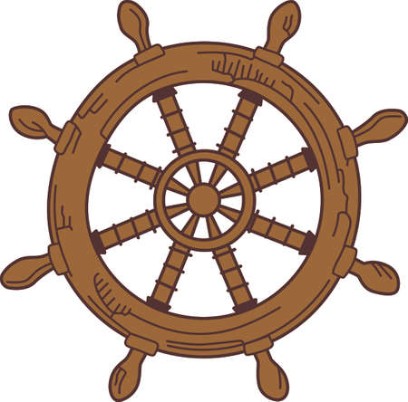 The perfect design for a shirt or hat, give this adorable design for your favorite sailor.  He will love it.のイラスト素材