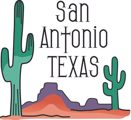 The perfect design for your Southwest style kitchen. のイラスト素材