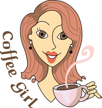 Express yourself with this wake up call.  This is perfect to start the day.  Everyone will love it.のイラスト素材