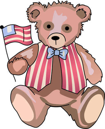 Celebrate our freedom God Bless America!  Perfect on items for family and friends to celebrate this 4th of July.  They will love it.のイラスト素材