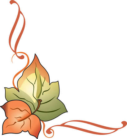This is a perfect design for your home during the fall.  Make your guests feel welcome.  They will love it!のイラスト素材