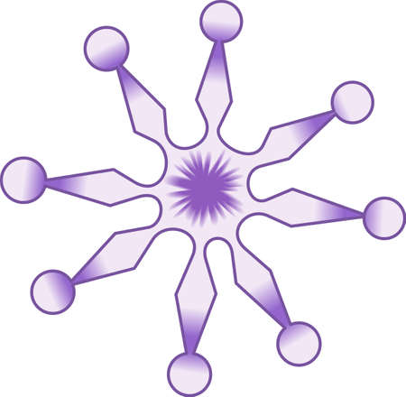 This beautiful snowflake is a perfect design for this winter.  Pick those designs from Great Notions.のイラスト素材