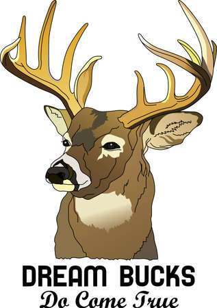 Life is simple, go hunting!  Get matching items for everyone in your group, they will love it!のイラスト素材