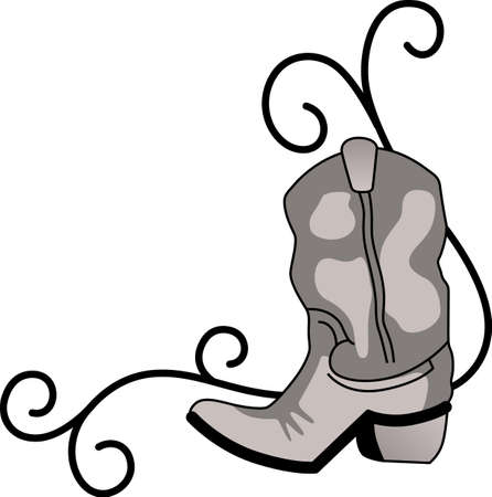 Grab your boots and cowboy hat and head to the rodeo. のイラスト素材
