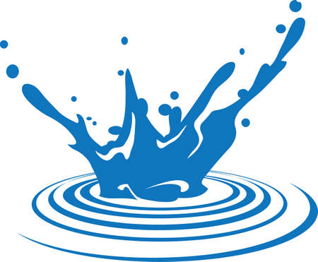 Splish splash jumping in the rain.  Grab these designs from Great Notions.のイラスト素材