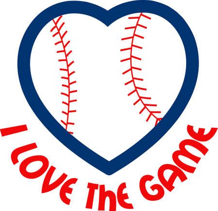 You spend hours dreaming, practicing the sport and playing on the baseball field.  Baseball is life!  Your baseball player will love this!のイラスト素材