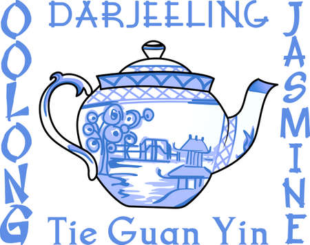 The perfect addition for a relaxing afternoon, your favorite cup of tea.のイラスト素材