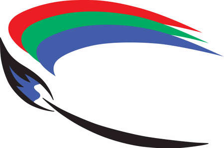 Children love to draw and sketch.  Give them this cute decoration to help inspire their creativity.  They will love it!のイラスト素材