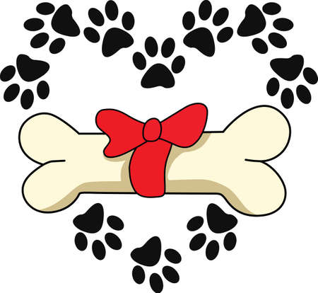 My best friend is hard at work for me.  Show everyone how much your dog means to you.  They will love it!のイラスト素材