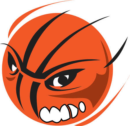 Basketball is a very active sport taking years to master.  Give this unique gift to your favorite player.  They  will love it!のイラスト素材