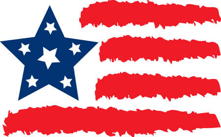 Love and peace for our nation, so everyone can enjoy freedom in the USA.  Send this to promote peace!のイラスト素材