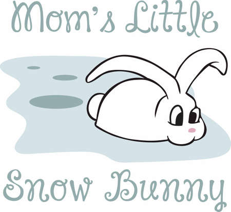 This adorable Easter bunny design is perfect for this spring.   A great design from Great Notions!のイラスト素材