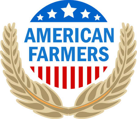Farmers will want a symbol of a good harvest.のイラスト素材