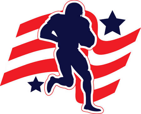 Football embroidery designs that captivate the fans. Football embroidery designs that strike fear in the opposition. Buy this design from Great Notions.のイラスト素材